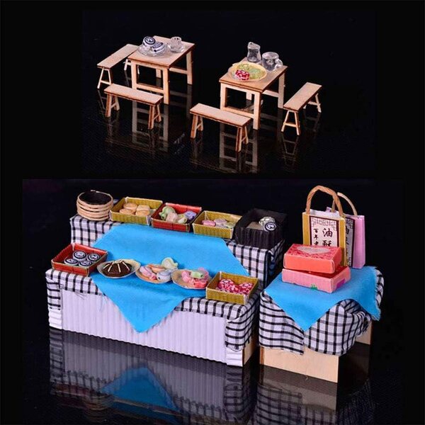 Casa di bambola in legno fai da te XLZSP kit miniatura 2-10 ore assemblaggio