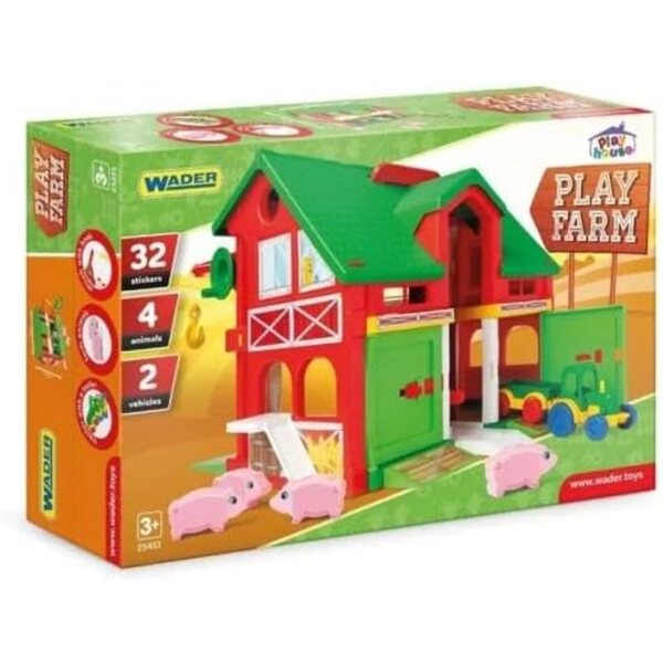 Play House Farm - Casa della Fattoria Giochi con Trattore e Animali per Bambini 3+
