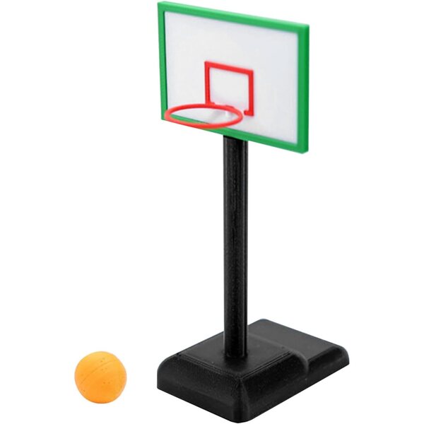 ERINGOGO Mini-Basketball-Panier mit Ball – Spiel und Dekoration für Puppenhäuser