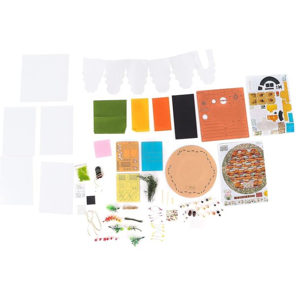 DIY 3D-Blumenmodell aus Holz – Kreativset für Dekorationen und Geschenke