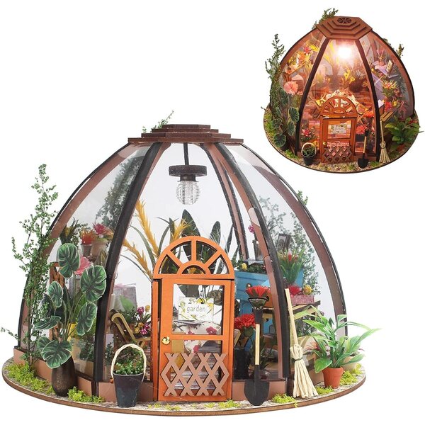 DIY 3D-Blumenmodell aus Holz – Kreativset für Dekorationen und Geschenke