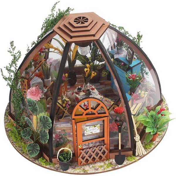 DIY 3D-Blumenmodell aus Holz – Kreativset für Dekorationen und Geschenke