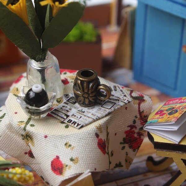 DIY 3D-Blumenmodell aus Holz – Kreativset für Dekorationen und Geschenke