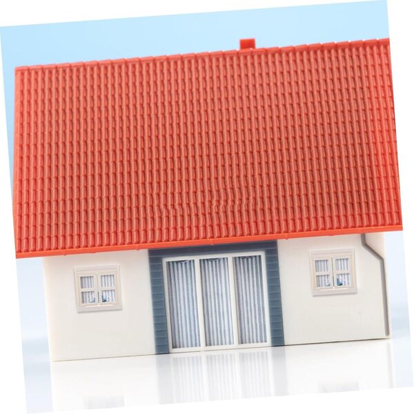 Puppenhaus Miniaturfenster 4 Stück realistisch aus weißem Kunststoff ERINGOGO
