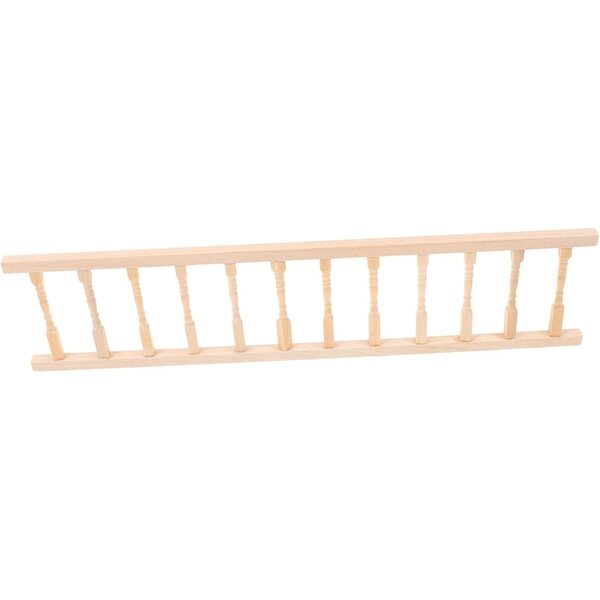 Clôture miniature beige 7 cm per casa delle bambole scala 1:12 elegante e realistica