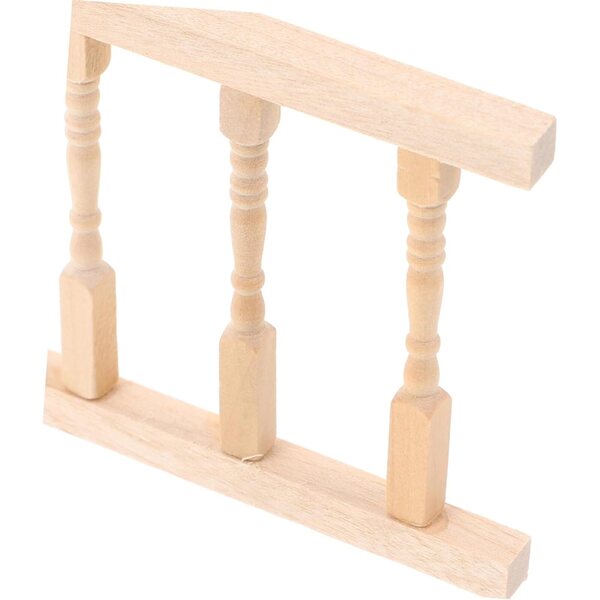 Clôture miniature beige 7 cm per casa delle bambole scala 1:12 elegante e realistica