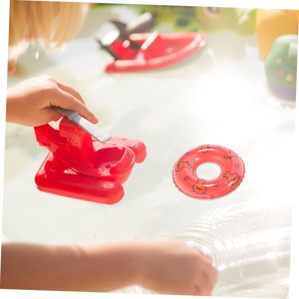 Mikinona 10 dekorative Mini-Schwimmbojen aus PVC für Mini-Wohnaccessoires