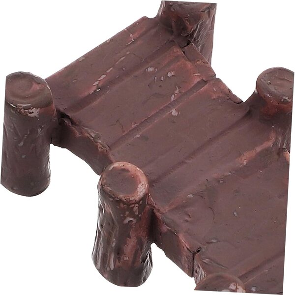 Vaguelly 10 Mini-Gartenbrücken aus Kunstharz für Mikro-Landschaftsbau und Dekoration