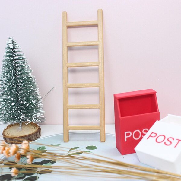 1/12 Miniaturtür und Maßstab für Puppenhäuser – detailliertes Kunststoffzubehör