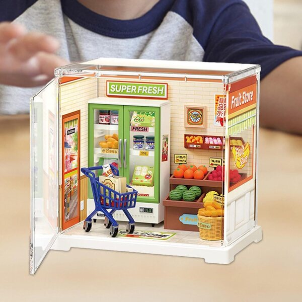 Kit Maison XIAOXIAOYU - Ensemble Miniature con Mobili per Artigianato e Creatività