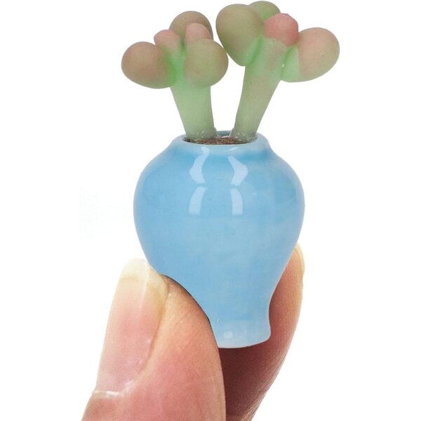 Saftige Tonminiaturen 1:12 für Puppenhäuser – realistische Dekoration