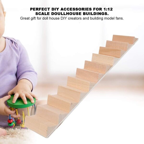 Miniatur aus Holz im Maßstab 1:12 für Puppenhäuser | Robust verarbeitetes Deko-Accessoire