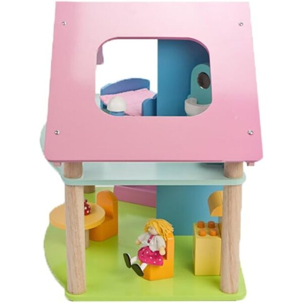 Casa delle bambole Le Toy Van Mia CASA con 15 mobili e bambole incluse