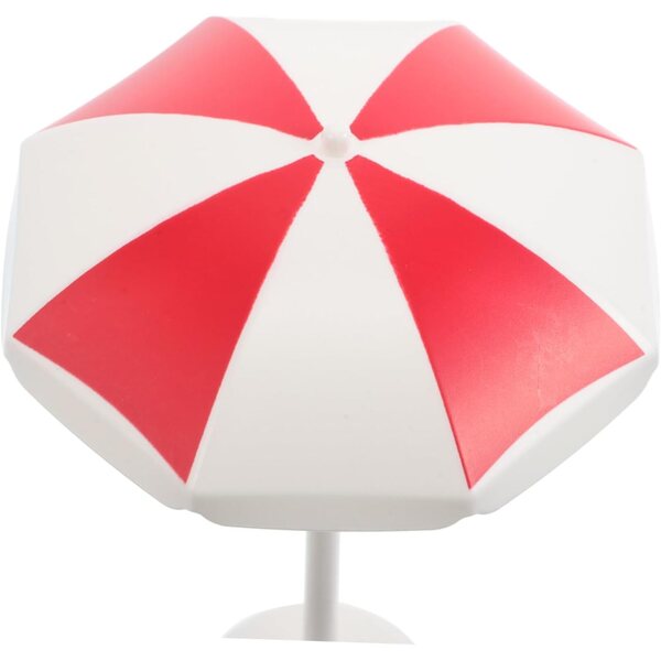 KOMBIUDA Miniatura Spiaggia con Piscina e Accessori per Casa delle Bambole Portatile