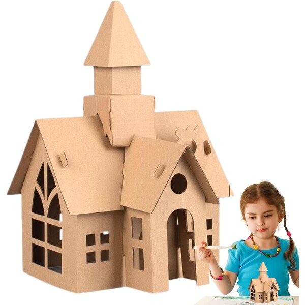Papierhaus-Set für Kinder – kreative Bau- und Lernspiele