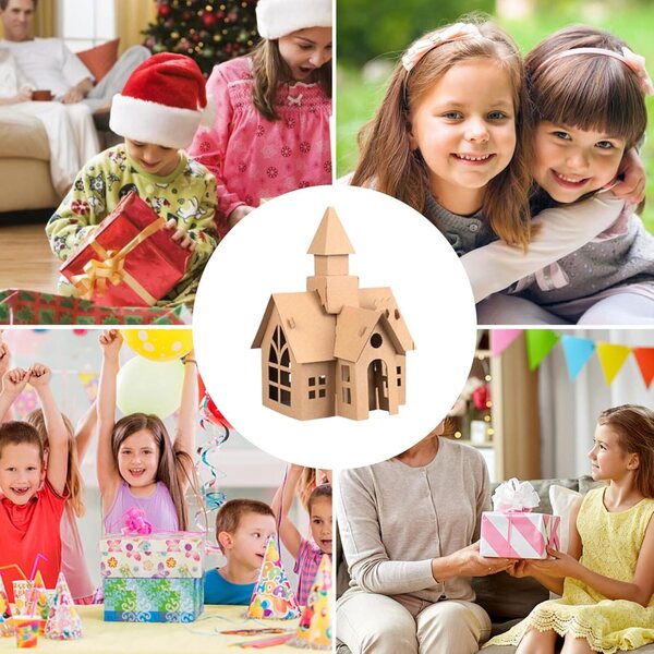 Papierhaus-Set für Kinder – kreative Bau- und Lernspiele