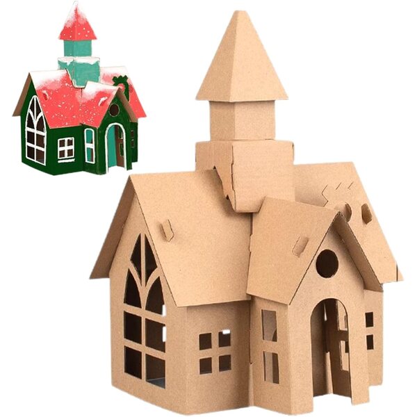 Papierhaus-Set für Kinder – kreative Bau- und Lernspiele