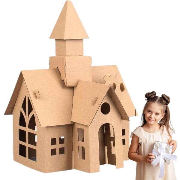 Papierhaus-Set für Kinder – kreative Bau- und Lernspiele