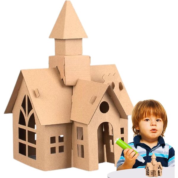 Papierhaus-Set für Kinder – kreative Bau- und Lernspiele