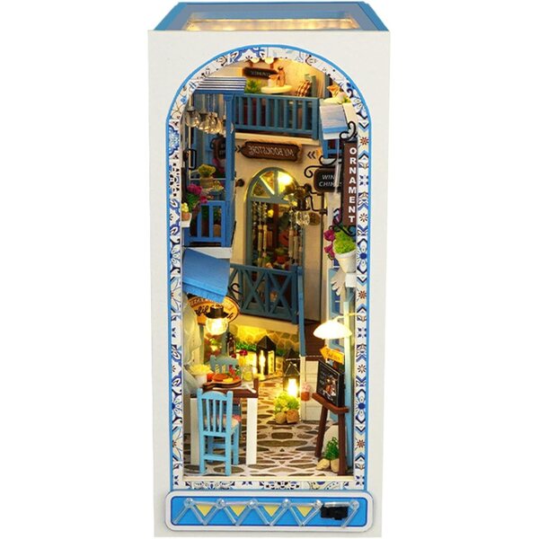 Book Nook Sea Breeze 3D Kit Miniatura in Carta per Decorazione e Relax