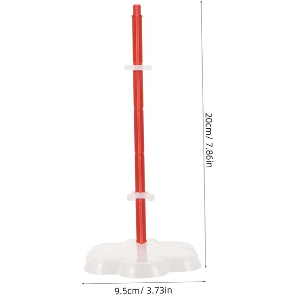 Supporti per Bambole Warmhm 10 pezzi con Base Stabile e Clip Regolabile in Plastica