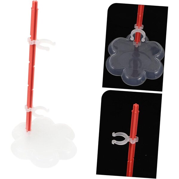 Supporti per Bambole Warmhm 10 pezzi con Base Stabile e Clip Regolabile in Plastica