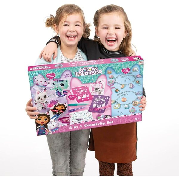 Gabby's Poppenhuis - Set Creativo 3in1 per Costruzioni e Decorazioni Bambole