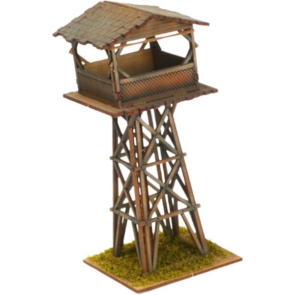 Kit Casa in Legno 1/72 DIY - Modellismo Europeo Miniatura per Diorama e Decorazioni