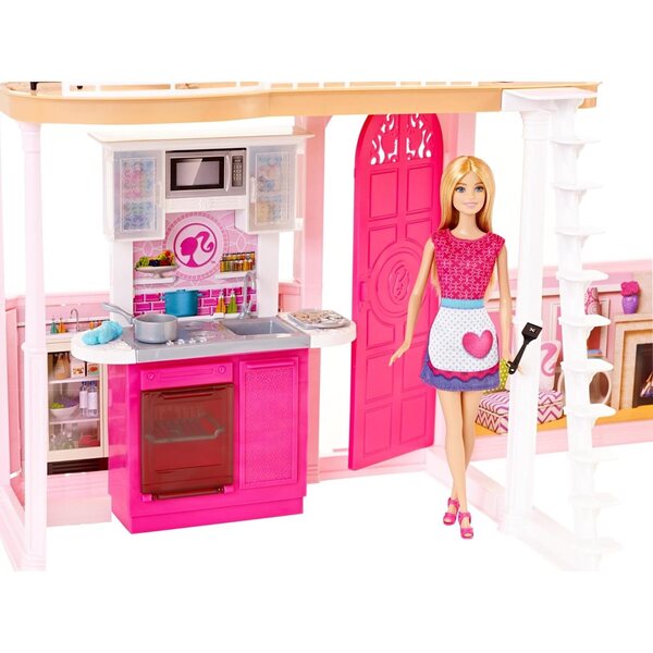 Barbie Casa e Mobili - Set di Accessori per Costruire e Arredare la Casa Barbie
