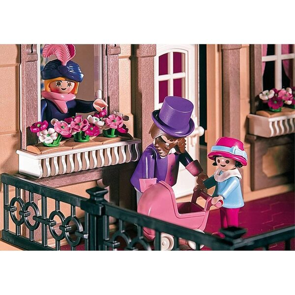 Playmobil Grande Maison di Bambole Vittoriana con 5 Stanze e Dettagli Originali
