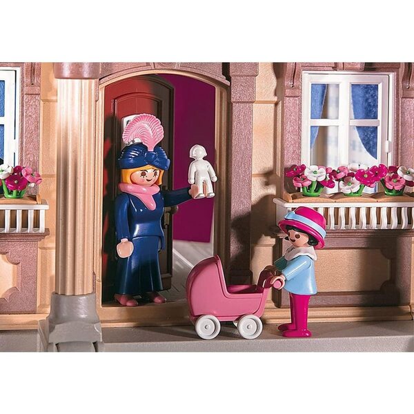 Playmobil Grande Maison di Bambole Vittoriana con 5 Stanze e Dettagli Originali