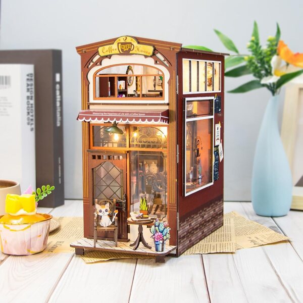 Casa delle Bambole Tanant DIY in Legno con Luci LED per Decorazione e Relax