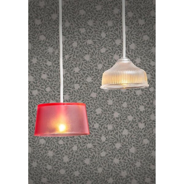 Kit illuminazione casa delle bambole Lundby 2 pezzi batteria LED 1:18 rosa