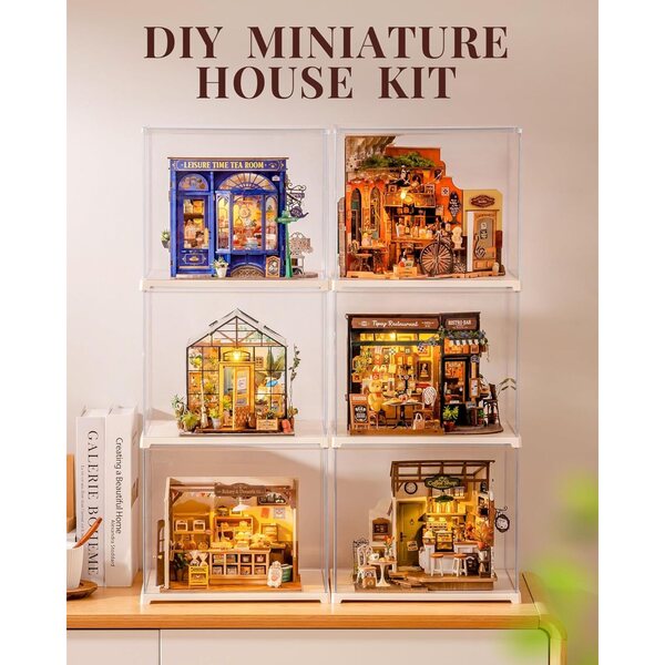 Rolife Kit Miniatura Bar Cheers da Costruire per Adulti - Modello Casa Halloween