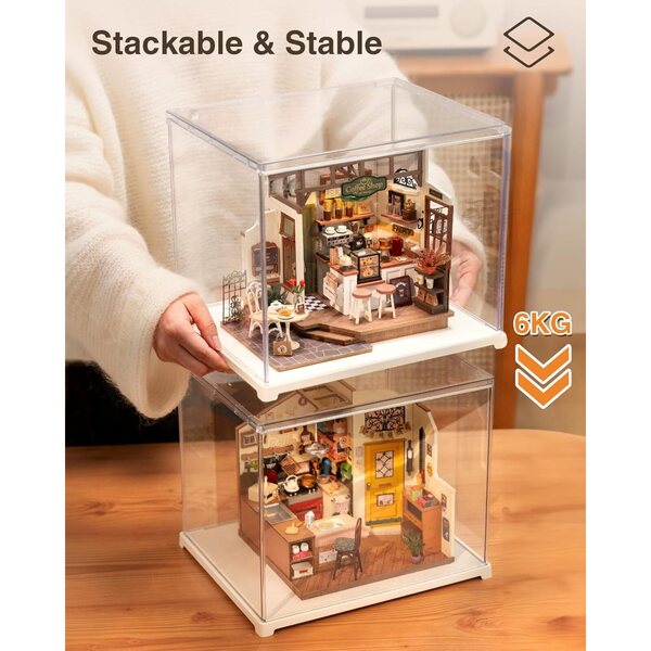 Rolife Coperchio Antipolvere per Casa Miniatura DIY - Protezione Perfetta