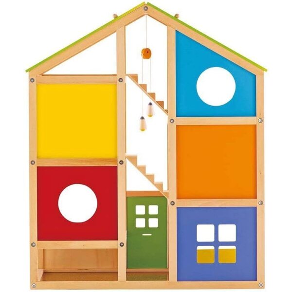 Casa delle Bambole Hape in Legno Mezzionata e Arredata per Bambini 2+ Anni