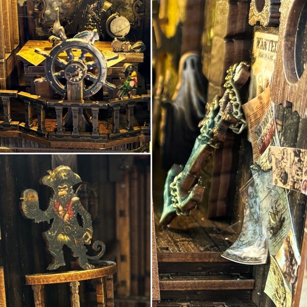 3D-Puppenhaus-Puzzle-Set aus Holz mit LED – zum Selbermachen für Jugendliche ab 14 Jahren