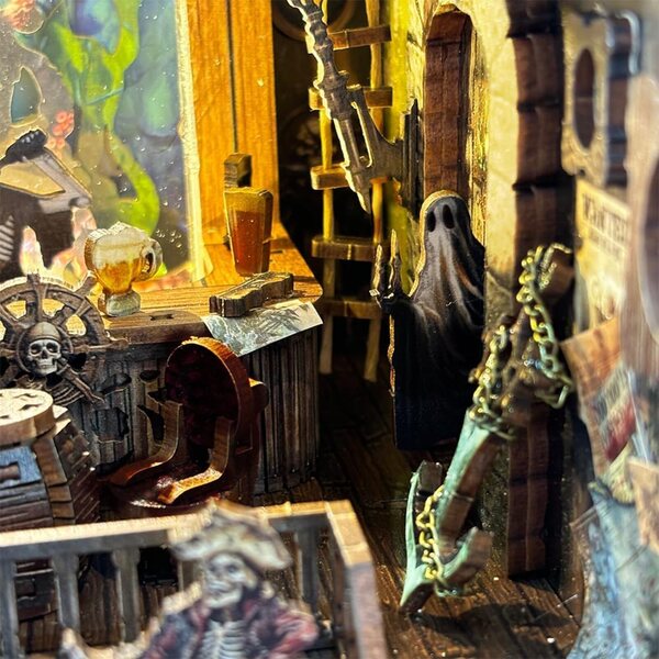 3D-Puppenhaus-Puzzle-Set aus Holz mit LED – zum Selbermachen für Jugendliche ab 14 Jahren