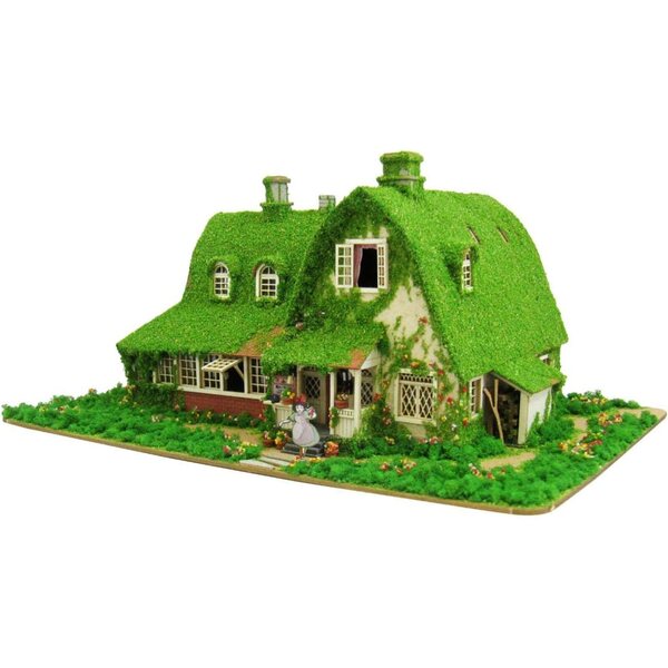 Papierbastelset 1/150 Kikis Haus – Studio Ghibli Kiki Lieferung nach Hause