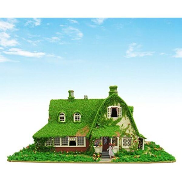 Papierbastelset 1/150 Kikis Haus – Studio Ghibli Kiki Lieferung nach Hause