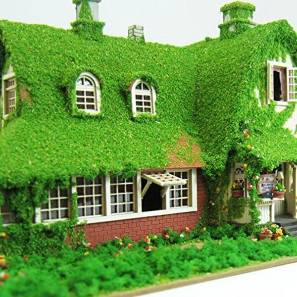 Papierbastelset 1/150 Kikis Haus – Studio Ghibli Kiki Lieferung nach Hause