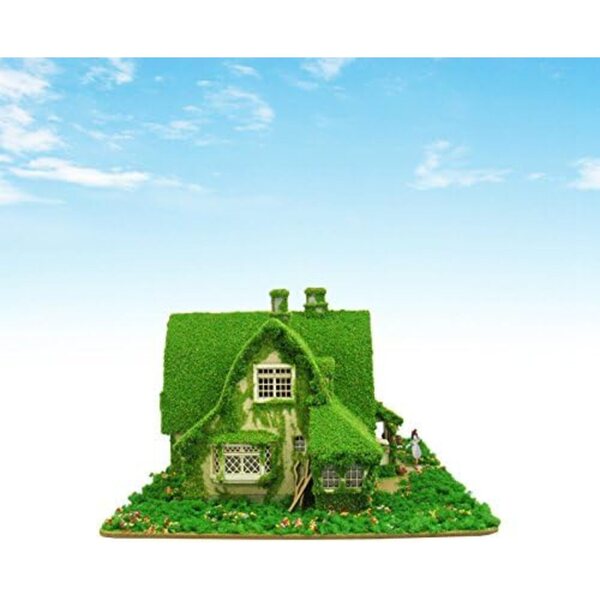 Papierbastelset 1/150 Kikis Haus – Studio Ghibli Kiki Lieferung nach Hause