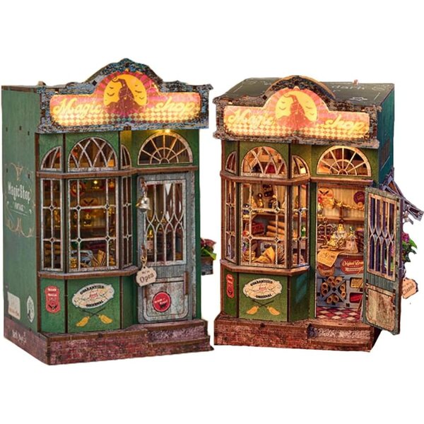 DIY 3D-Puppenhaus-Bausatz für Anfänger, Dekoration und kreatives Geschenk