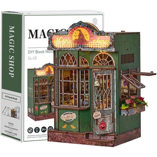DIY 3D-Puppenhaus-Bausatz für Anfänger, Dekoration und kreatives Geschenk
