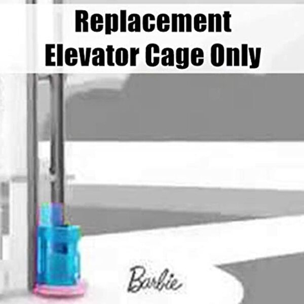 Ricambio Cage Ascensore per Barbie Dreamhouse FHY73 - Pezzo Originale di Ricambio