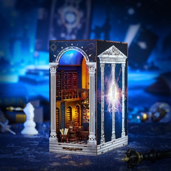 3D-Miniatur-Puppenhaus-Bausatz aus Holz – DIY-Puzzle für Erwachsene und perfektes Geschenk