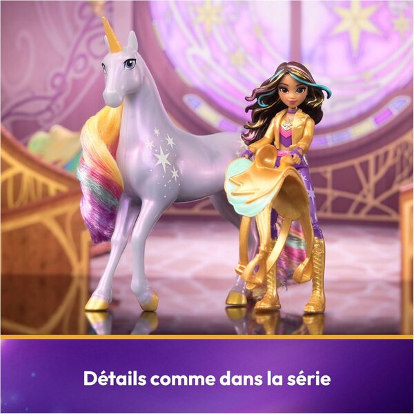 Unicorn Academy Licorne Wildstar und Sophia Puppen – Magische Spiele für Kinder ab 4 Jahren