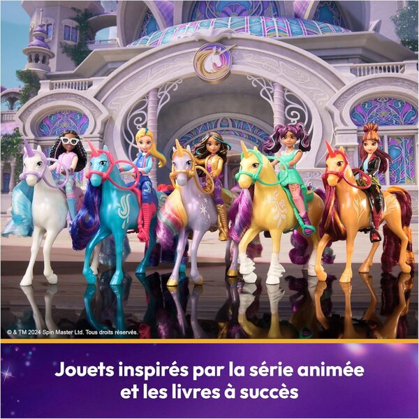 Unicorn Academy Licorne Wildstar und Sophia Puppen – Magische Spiele für Kinder ab 4 Jahren
