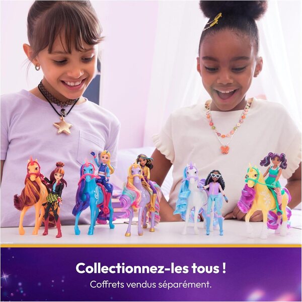 Unicorn Academy Licorne Wildstar und Sophia Puppen – Magische Spiele für Kinder ab 4 Jahren