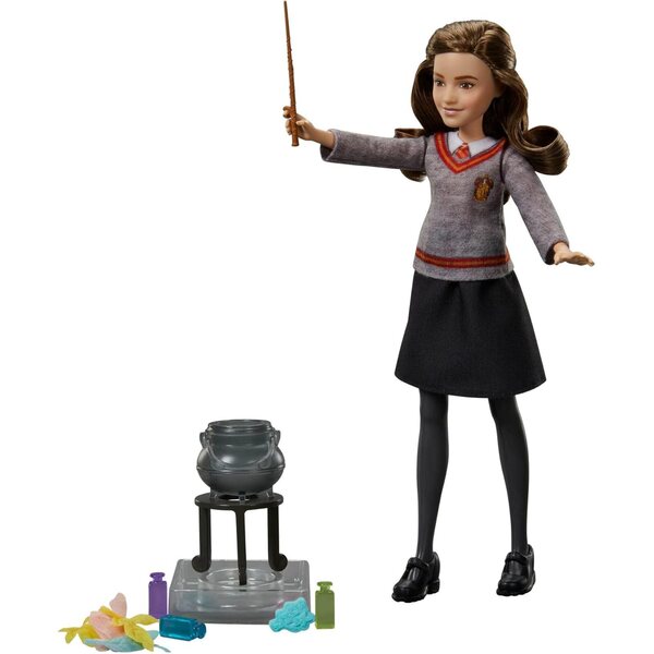 Mattel Harry Potter Hermine Granger Box-Set mit Trank Polynectar und 13 Zubehörteilen